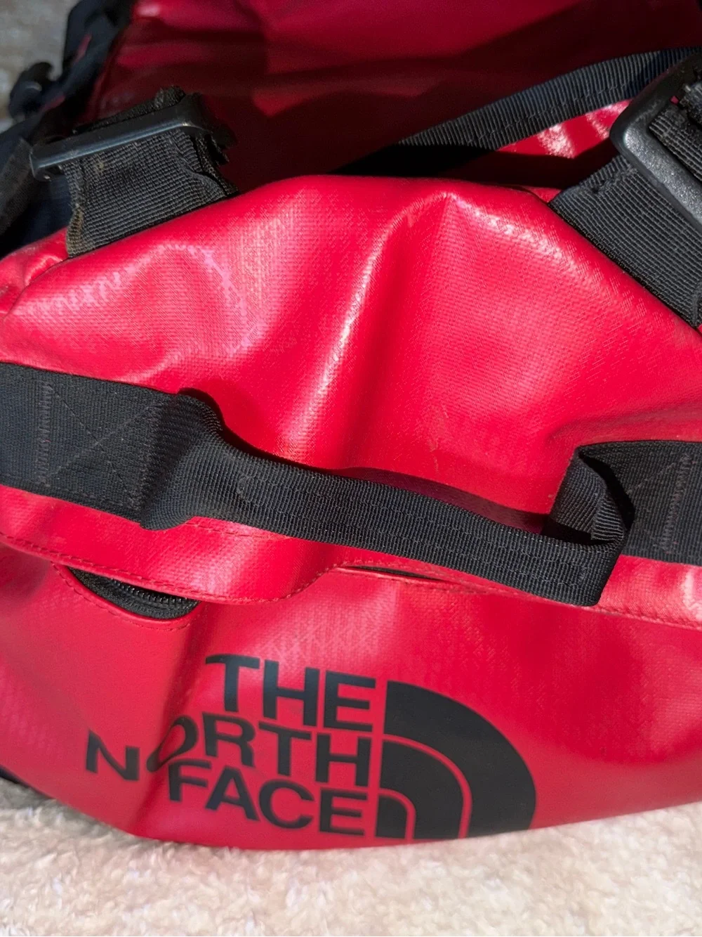 The North Face Red Base Camp Duffel - Travel Bag